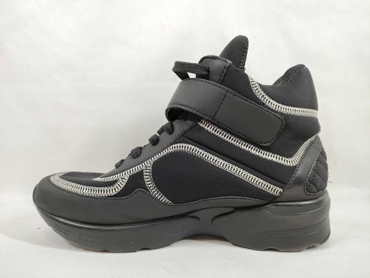 CHANEL high-top sneakers