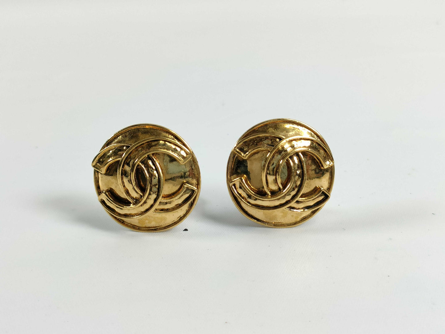 CHANEL Coco Mark Coco Mark Gold Earrings 94P Earrings