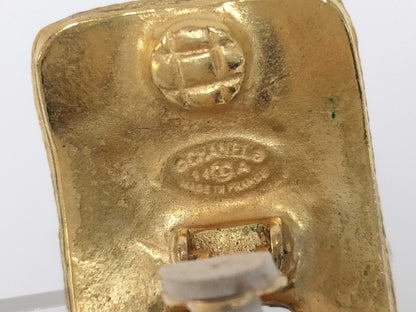 CHANEL 94A Bell Earrings with Coco Mark