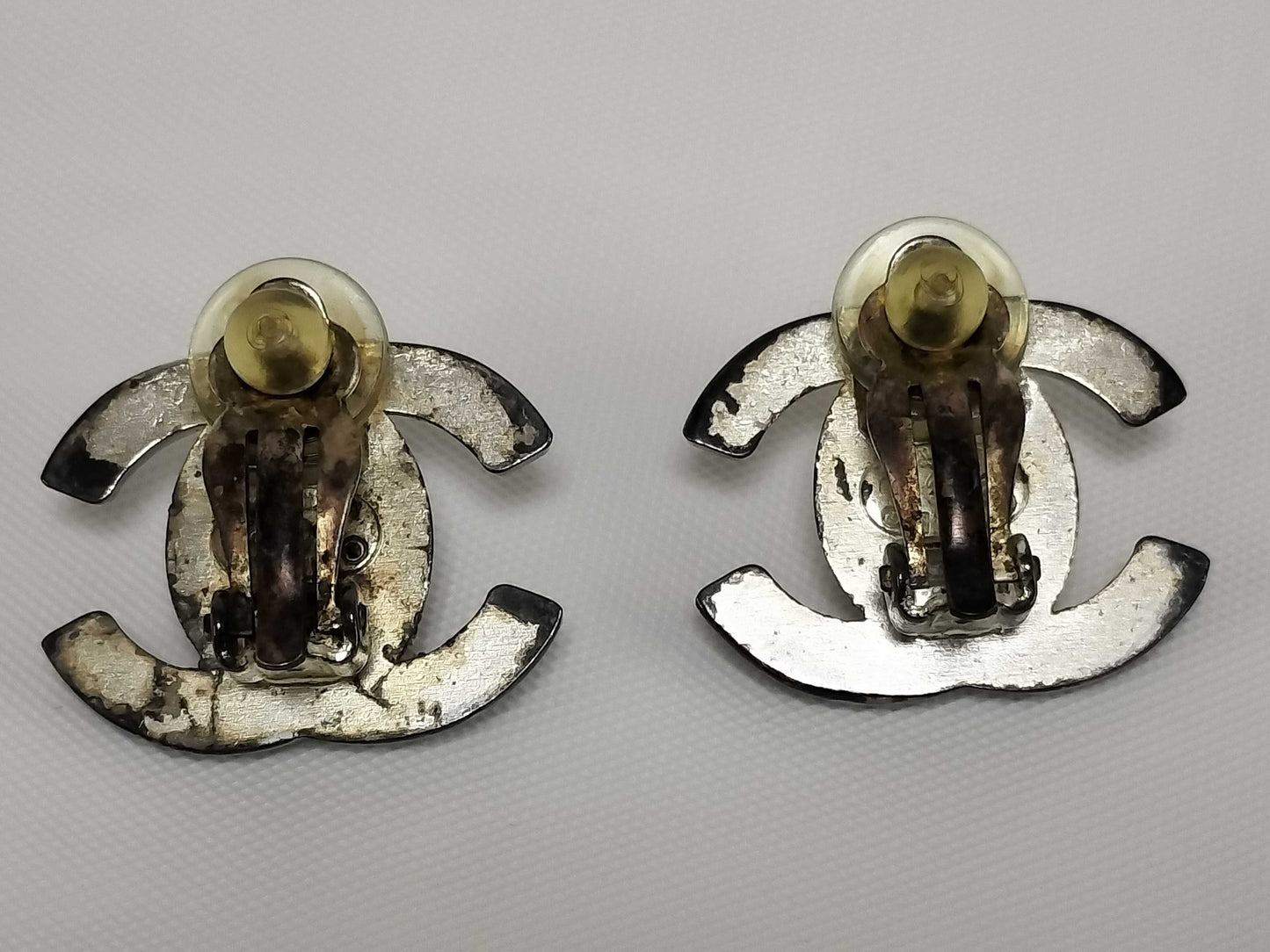 CHANEL 96P Earrings Coco Mark Earrings