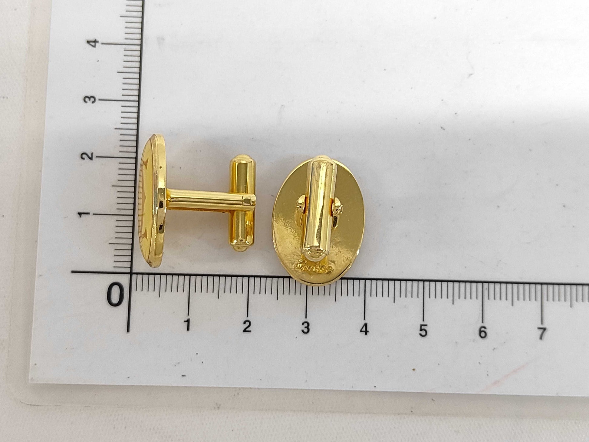 Cartier Must Line Tie Pin and Cufflinks