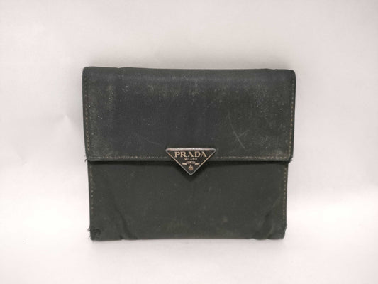 PRADA nylon folding wallet