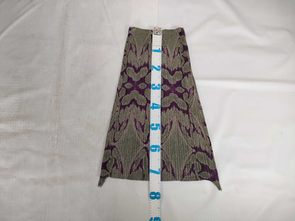 ISSEY MIYAKE Pleats Please Skirt GY/PU All-Over Print Skirt