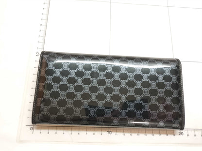 CELINE Macadam Enamel Long Wallet