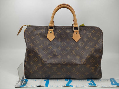 LOUIS VUITTON Monogram Speedy 35 M41524 Boston Bag