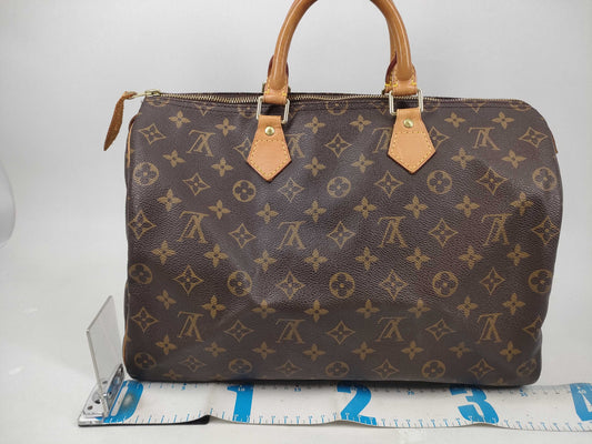 LOUIS VUITTON Monogram Speedy 35 Boston Bag