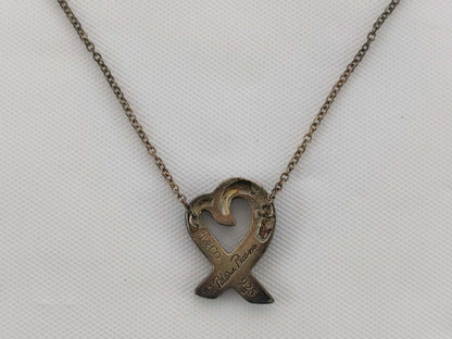 Tiffany & Co. SV925 Loving Heart Necklace