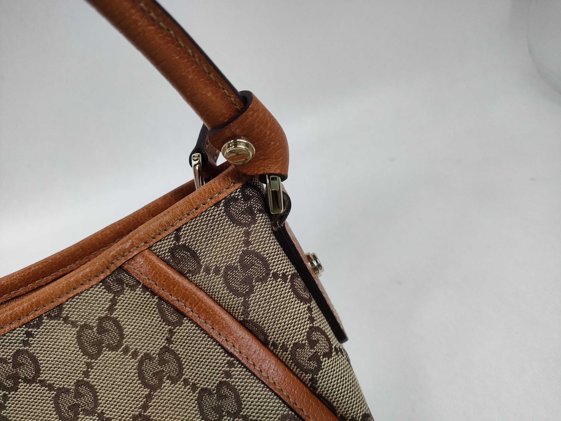 GUCCI GG Canvas Abby Shoulder Bag