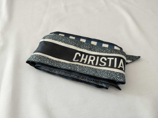 Dior Mitzah Scarf Logo Tie