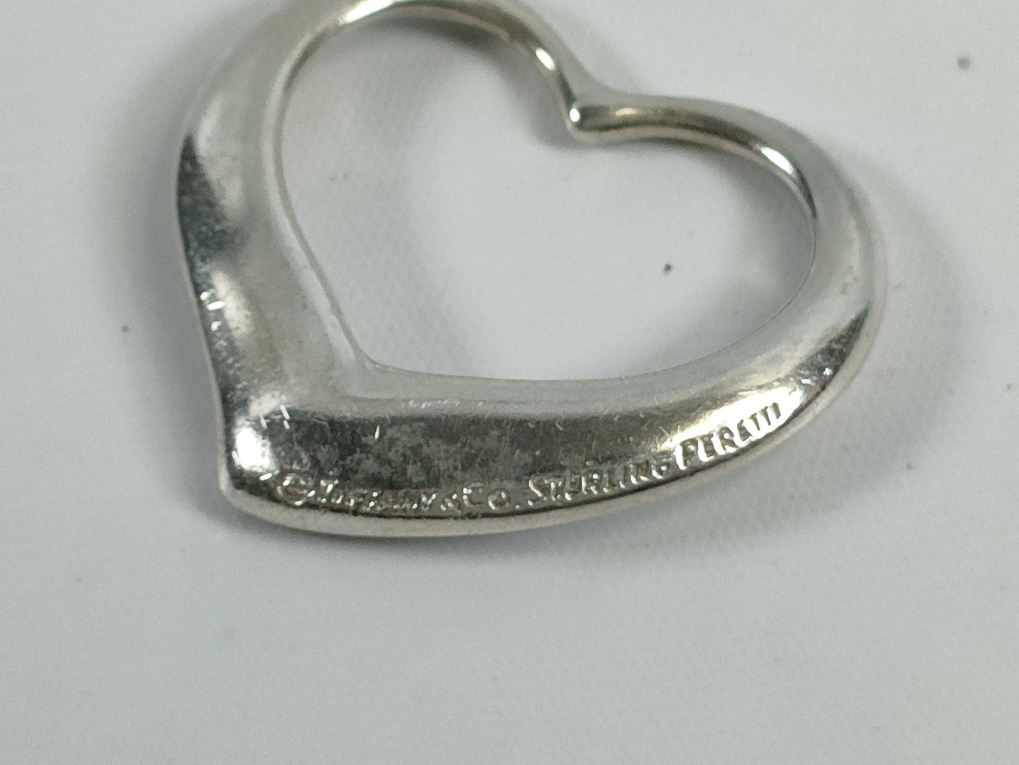 Tiffany & Co. Open Heart 925 Open Heart Top Charm