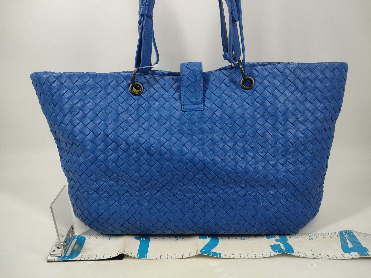 BOTTEGA VENETA Intrecciato Handbag Blue Handbag