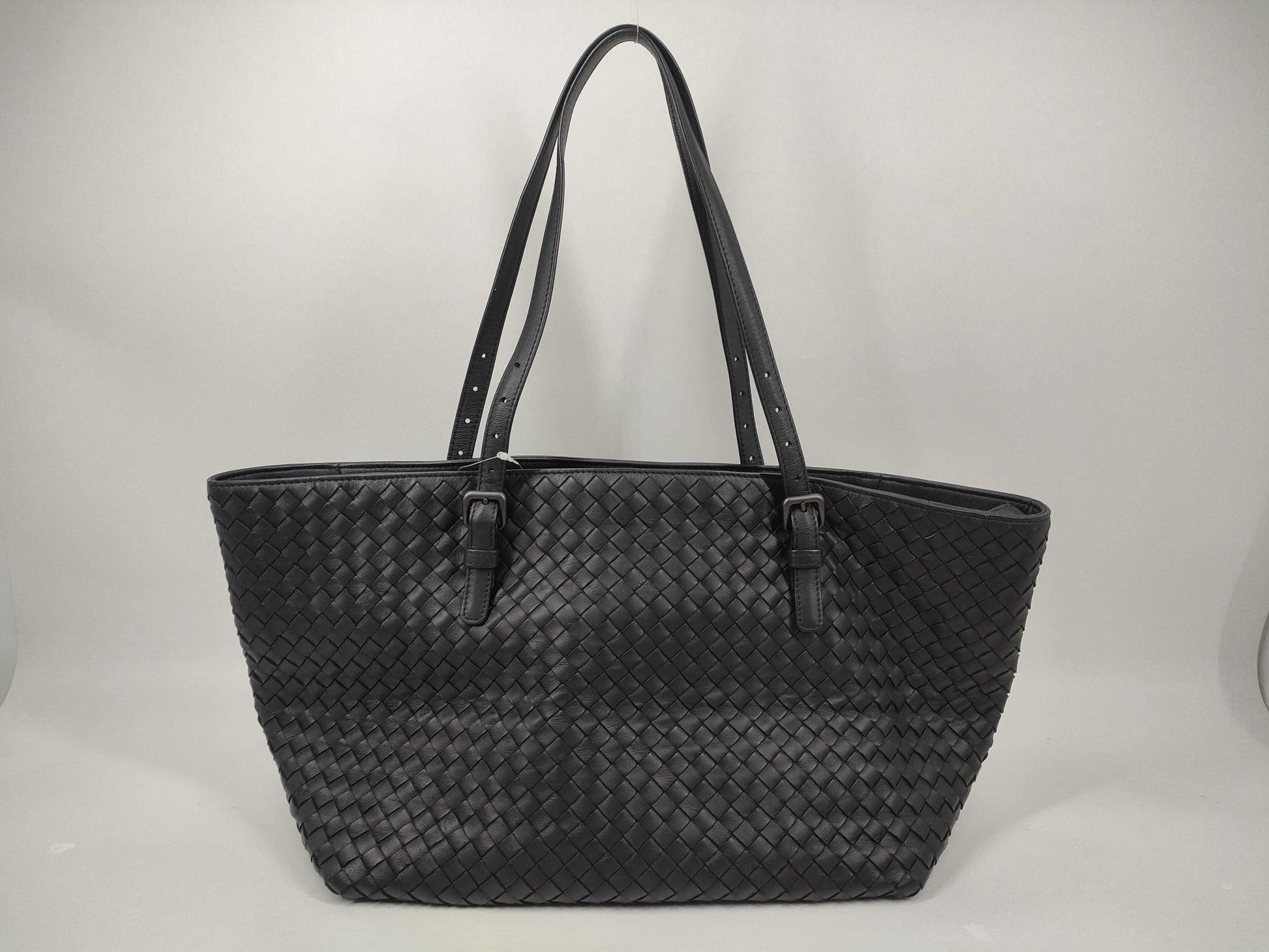 BOTTEGA VENETA Intrecciato Tote Bag Black Tote Bag