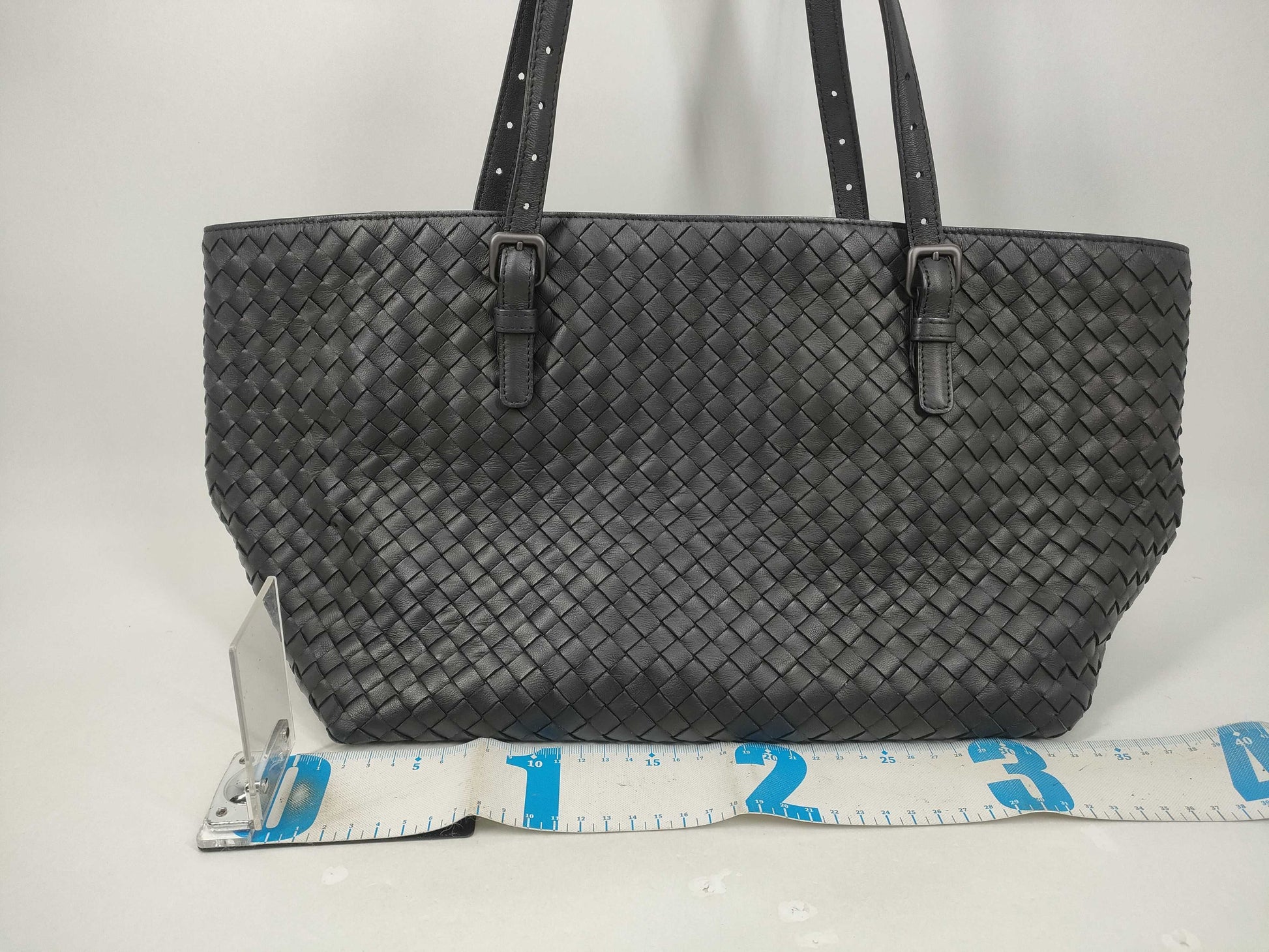 BOTTEGA VENETA Intrecciato Tote Bag Black Tote Bag