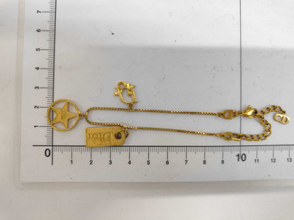 Dior Gold Logo Bracelet Bracelet Bangle