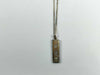 Tiffany & Co. Atlas 925 Stamped Atlas Bar NC 8.8g Necklace