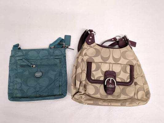 COACH Signature F24742 F77408 Bag Set *2 Shoulder Bag