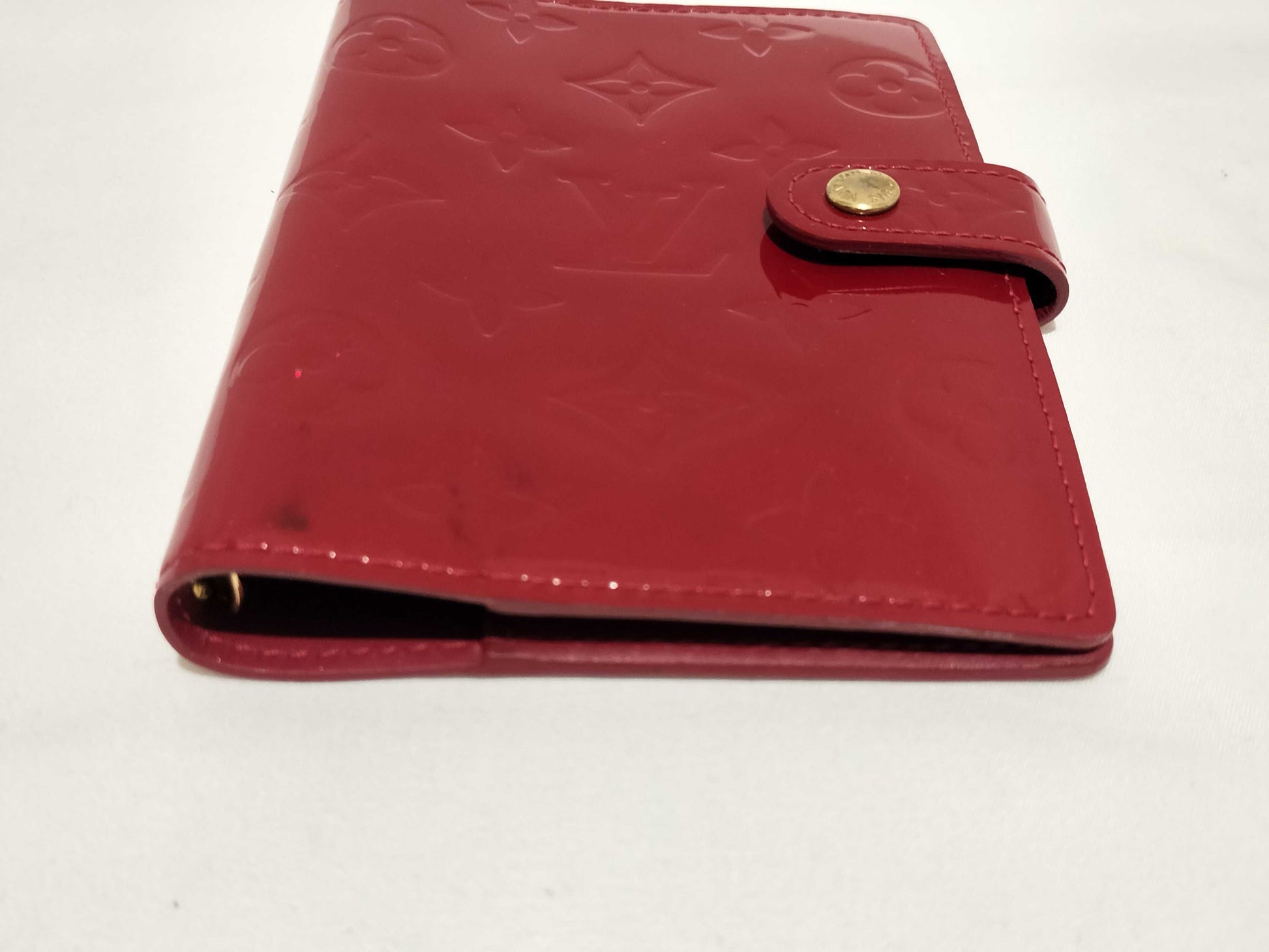 LOUIS VUITTON Vernis Agenda PM Notebook Cover
