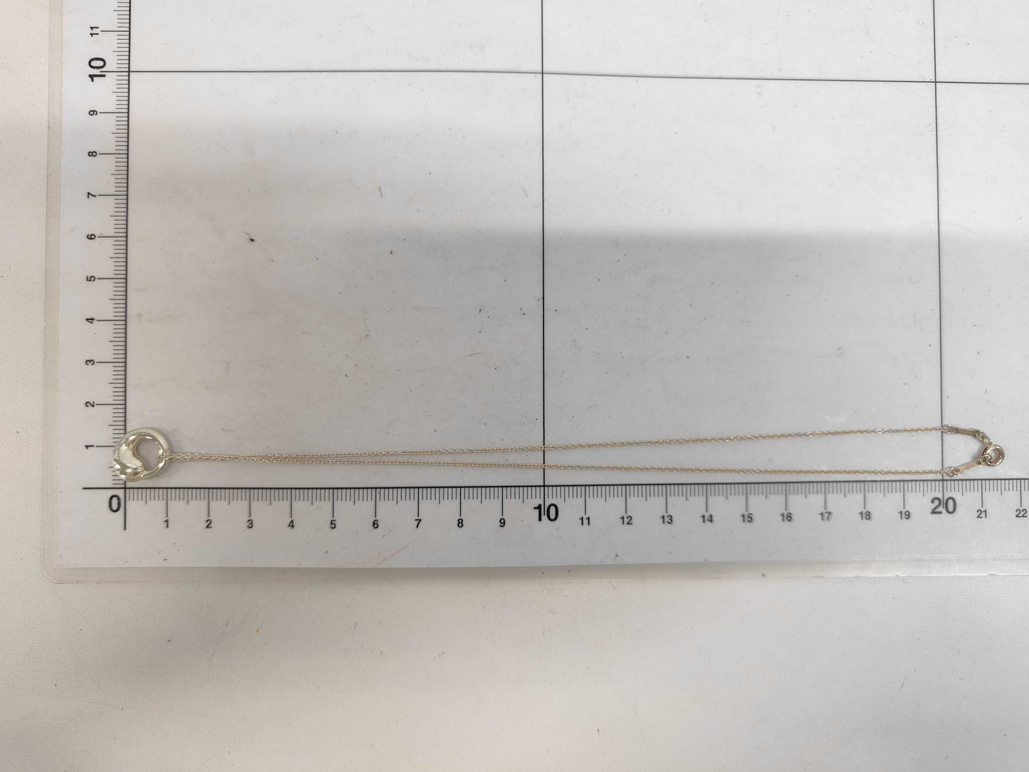 Tiffany & Co. Eternal Circle Necklace, 925 Sterling Silver