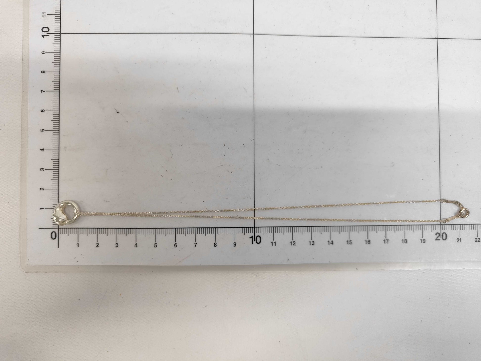 Tiffany & Co. Eternal Circle Necklace, 925 Sterling Silver