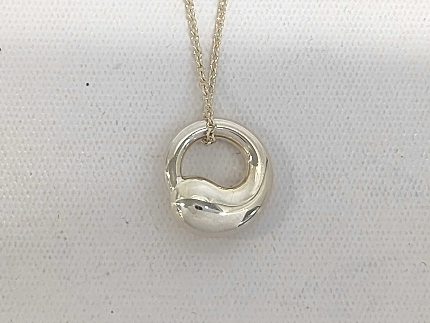 Tiffany & Co. Eternal Circle Necklace, 925 Sterling Silver