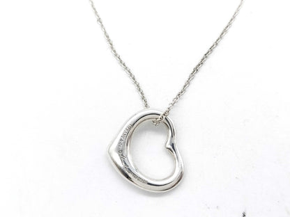 Tiffany & Co. Open Heart Necklace 925