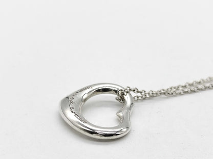 Tiffany & Co. Open Heart Necklace 925
