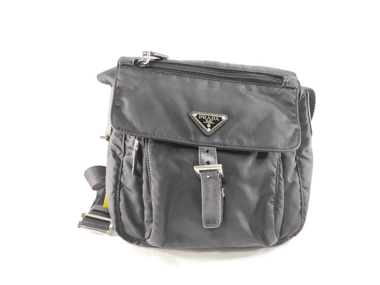 PRADA nylon shoulder bag