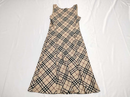 BURBERRY Blue Label Nova Check Dress Sleeveless Dress