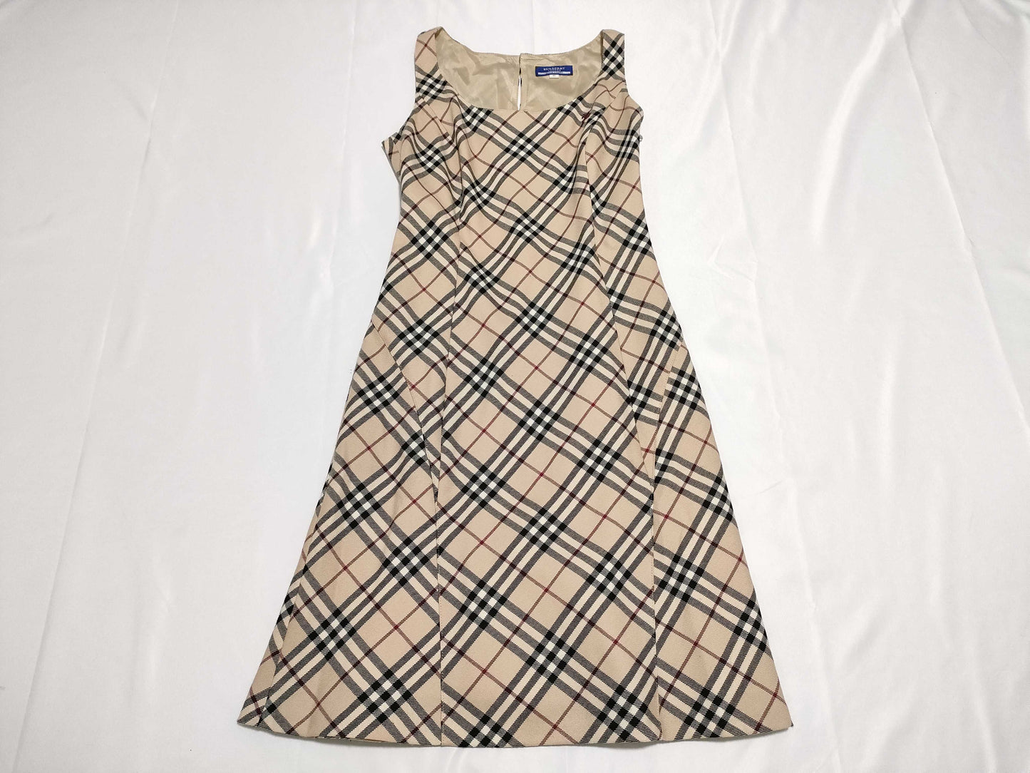 BURBERRY Blue Label Nova Check Dress Sleeveless Dress