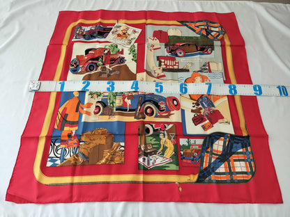 HERMES Carré L Elegance and Comfort in the Automobile Scarf