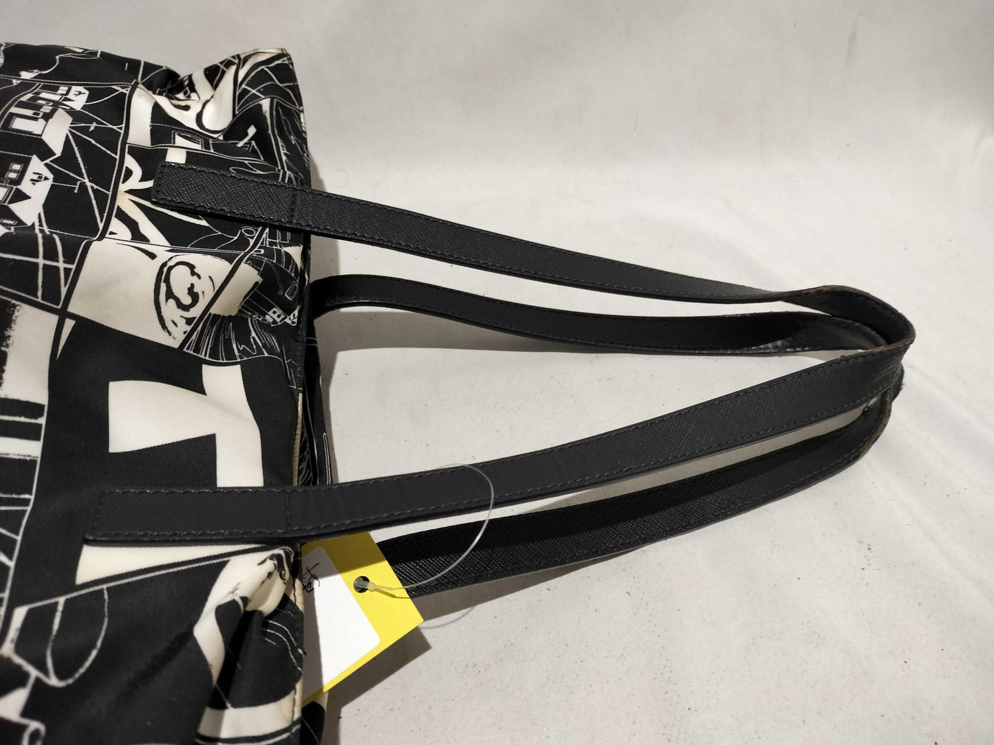 PRADA Nylon COMICS/Deteriorated Tote Bag