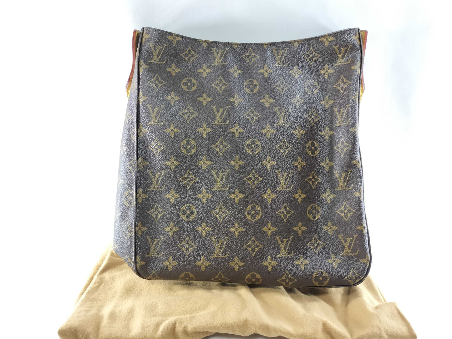 LOUIS VUITTON Monogram M51145 Looping GM Shoulder Bag