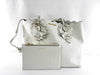 Miu Miu Flower Tote Bag with Pouch, White