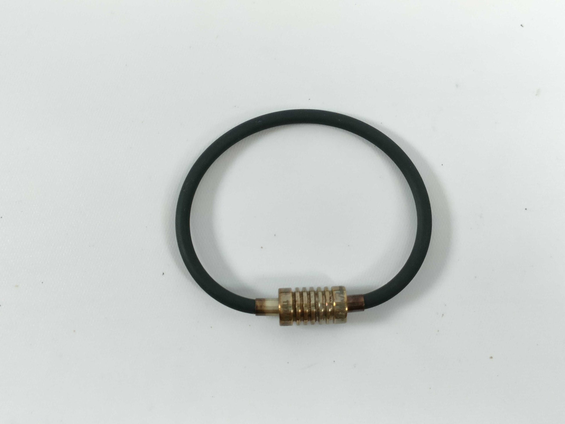 Tiffany & Co. Paloma Groove Surfer Bracelet, Rubber, SV925, 7.8g, Bracelet/Bangle