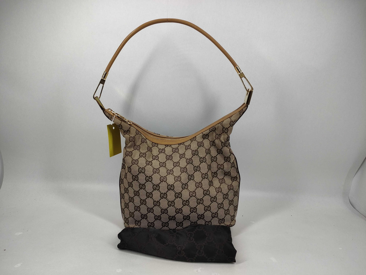 GUCCI GG Canvas Boston Bag Shoulder Bag