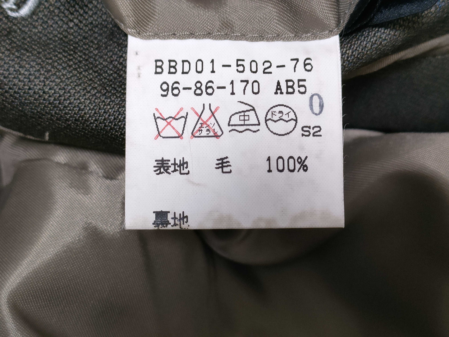 BURBERRY Suits and other apparel