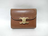 CELINE Trim Off Leather Wallet