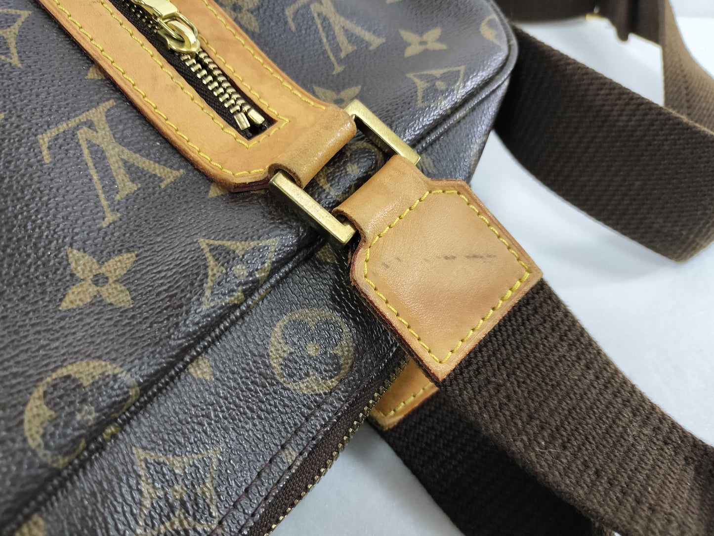 LOUIS VUITTON Monogram Sac Bosphore Shoulder Bag