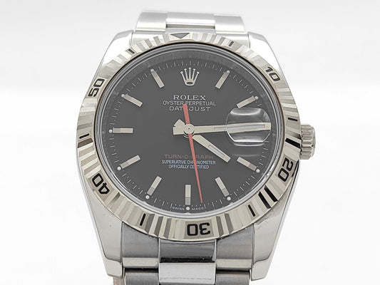 ROLEX 116264 M325218 Black Dial Oyster Bracelet Men's Watch