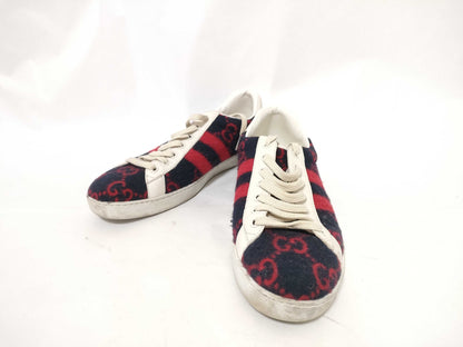 GUCCI GG logo felt sneakers