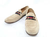 GUCCI Jackie Hardware Suede Loafers