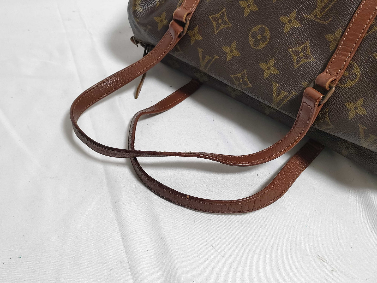 LOUIS VUITTON Monogram M51385 Papillon 30 Old Handbag with Pouch