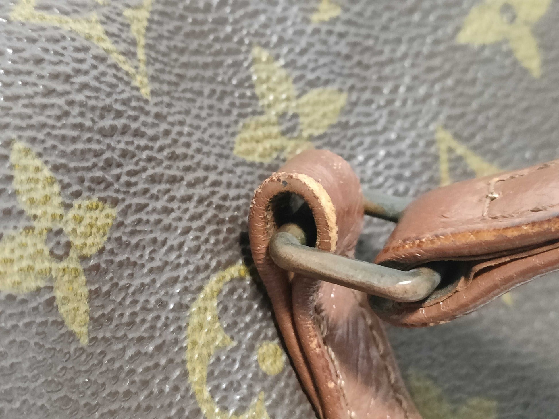 LOUIS VUITTON Monogram M51385 Papillon 30 Old Handbag with Pouch