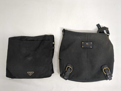 PRADA Nylon Burberry Shoulder Bag *2 Shoulder Bag