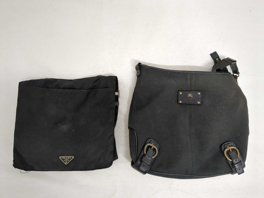 PRADA Nylon Burberry Shoulder Bag *2 Shoulder Bag
