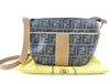 FENDI Zucca pattern old shoulder bag with top zipper