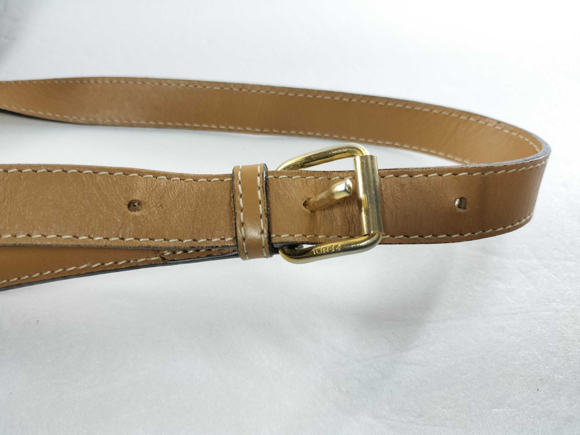 FENDI Zucca pattern old shoulder bag with top zipper