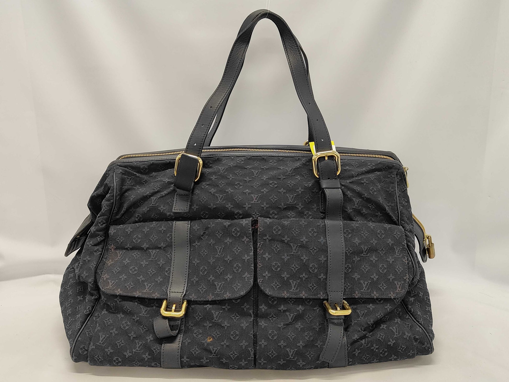 LOUIS VUITTON Monogram Mini Claudine Boston Bag 