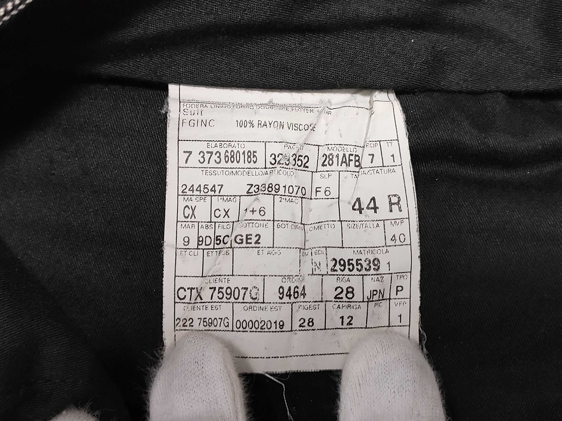 GUCCI Striped Suit Size 44 Other Apparel