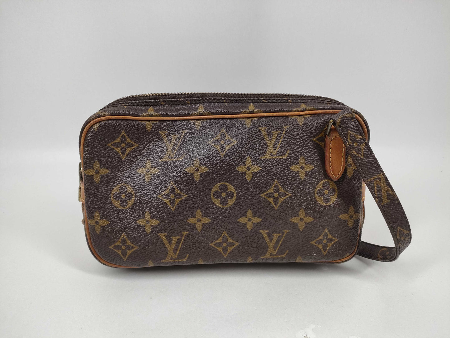 LOUIS VUITTON Monogram M51828 Pochette Marly Bandouliere Shoulder Bag